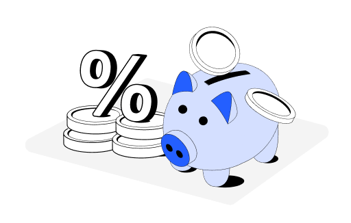 Partner bank & custodian model with licensed financial institutions