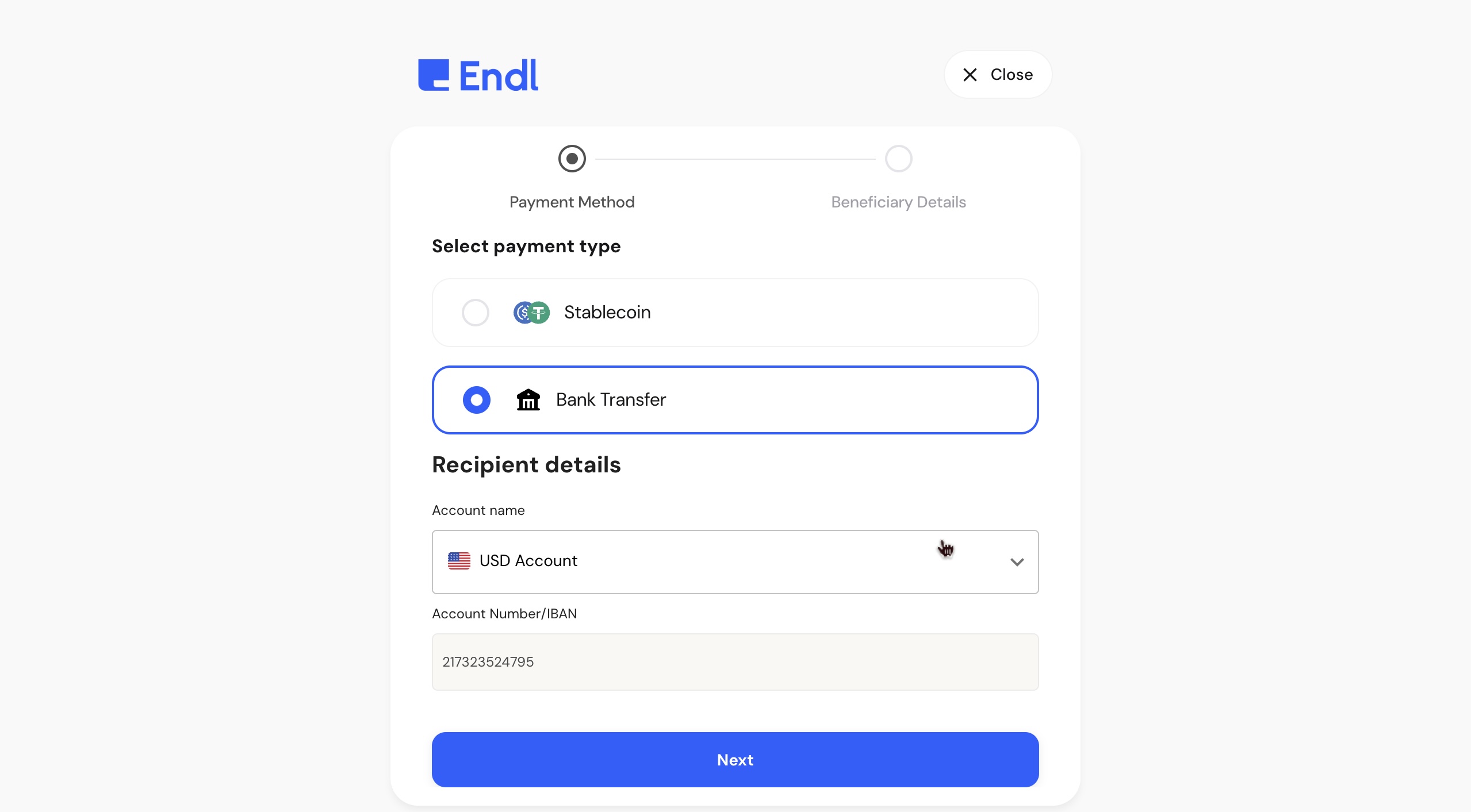 Open the deposit details